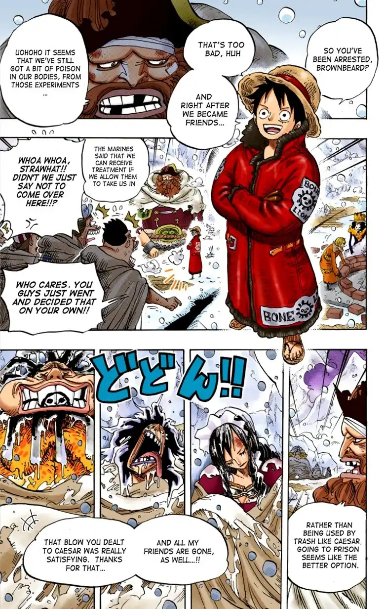 One Piece - Digital Colored Comics Chapter 696 3